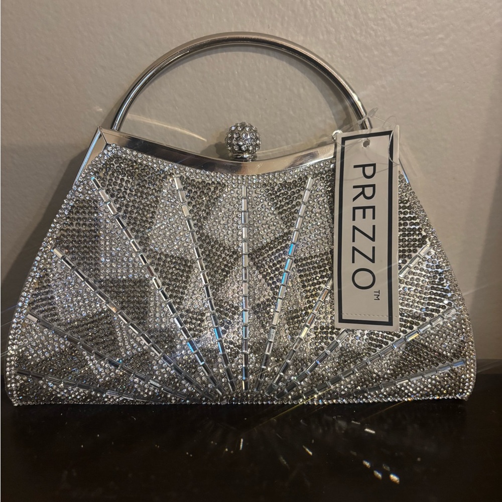rhinestone evening clutch from the brand Prezzo